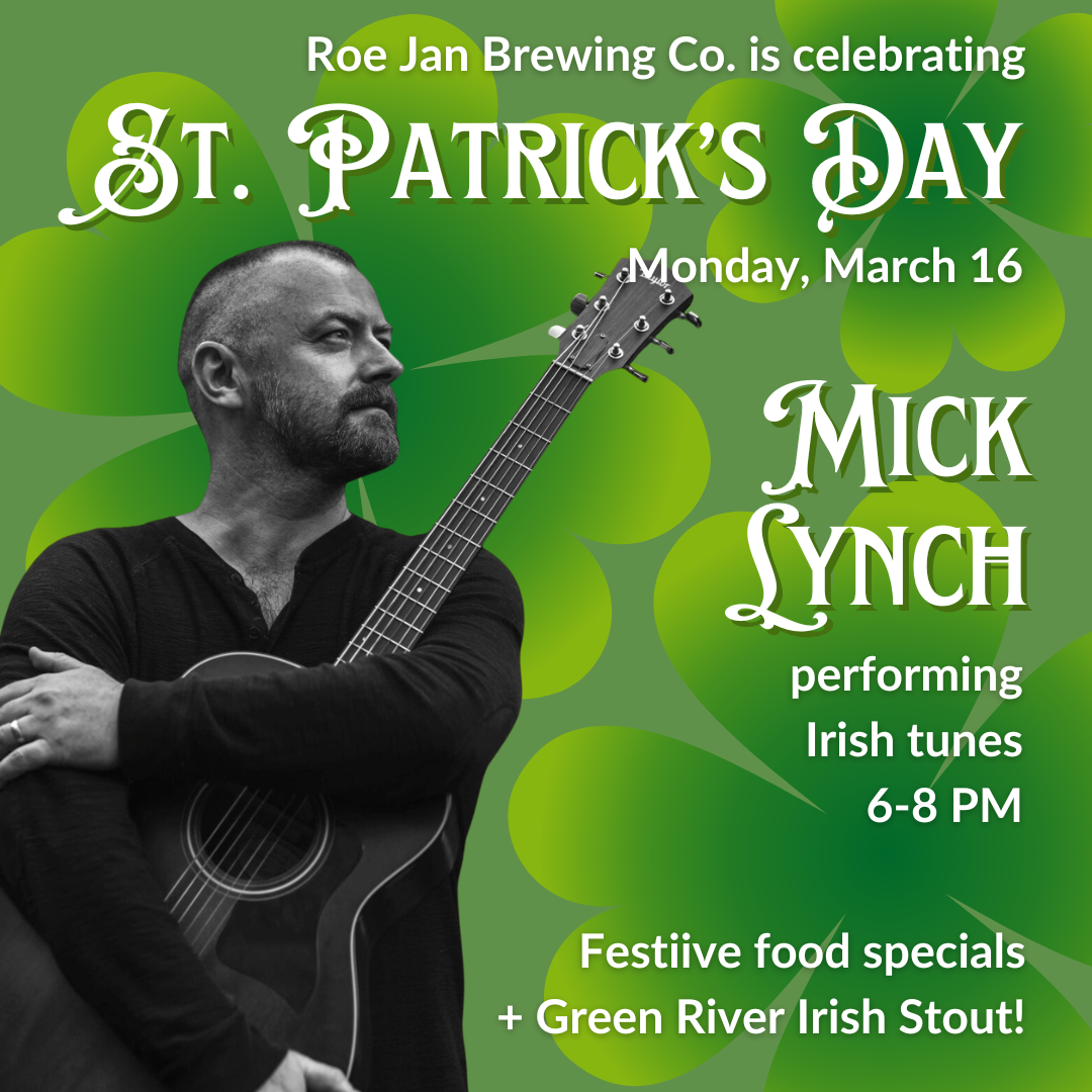 Celebrate St. Pat's with Mick Lynch